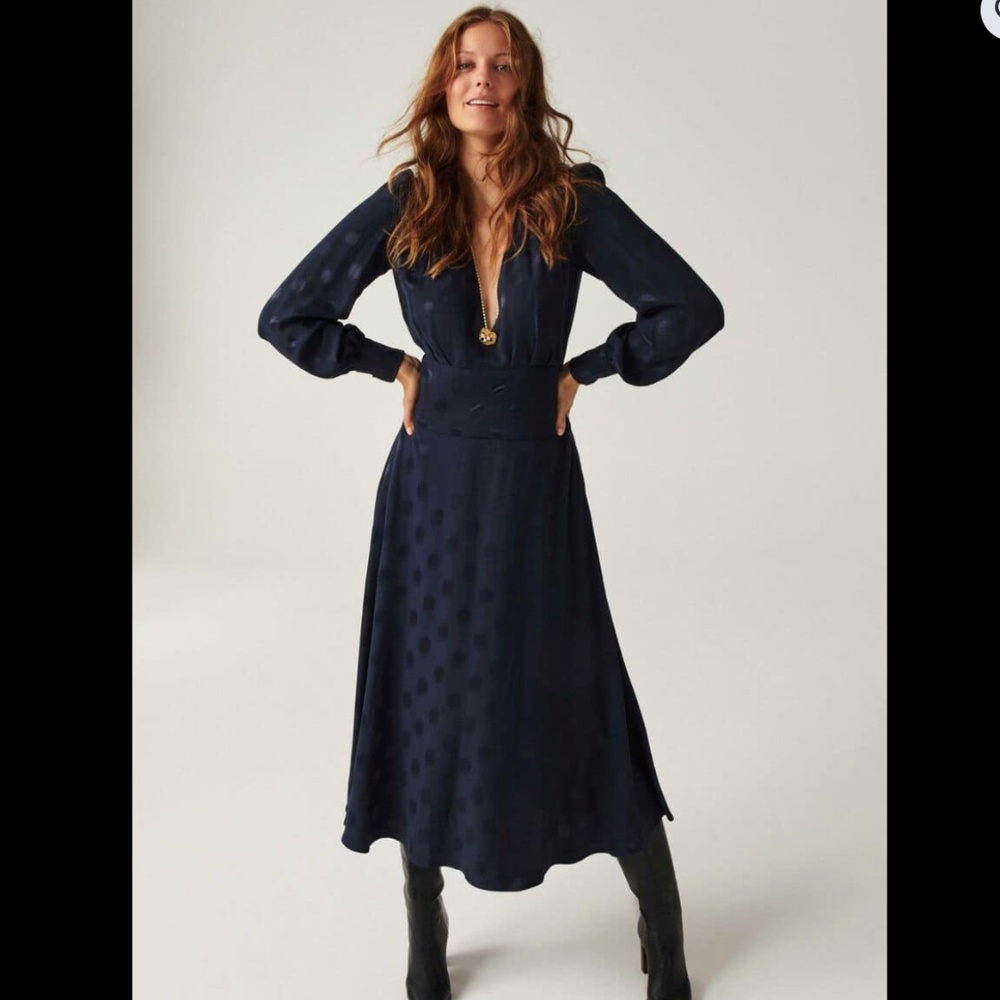 Mona Dress Ba$sh Navy